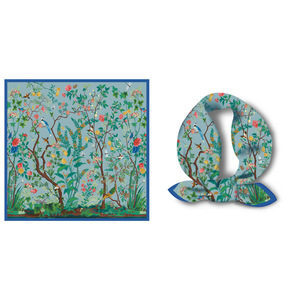Sciarpe quadrate di seta di Design personalizzato con stampa di alta qualità da <span class=keywords><strong>donna</strong></span> con prezzo di fabbrica sciarpa di raso di lusso da <span class=keywords><strong>donna</strong></span> - Product Image 5