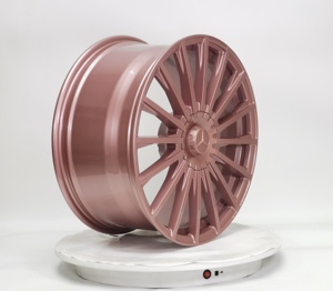 Jantes en alliage d'aluminium forgé, multi-branches, or rose, PCD ET personnalisé pour <span class=keywords><strong>Mercedes</strong></span> Benz, roues de voiture de 15 à 24 pouces - Product Image 2