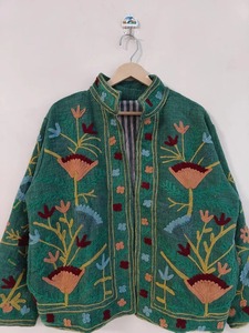 Best Selling Handmade Embroidery Boho Suzani Jacket Festival Coat Perfect for Festivals Use Available at Sale - Product Image 3