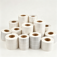 Rouleaux d'étiquettes thermiques, autocollants à code-barres, étiquettes autocollantes vierges, étiquettes d'expédition, étiquettes de prix, étiquettes de marquage d'inventaire