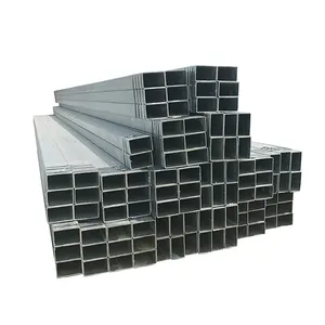 Ms ERW Hollow Steel Pipe Gi Hot DIP Galvanized Steel Pipe EMT Welded Steel Square Round Pipes