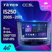TEYES CC3L WIFI para Lexus IS250 XE20 2005 - 2013 CarPlay Auto 2DIN Autoradio Car Play Radio Multimedia Estéreo