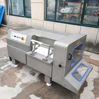 Commerciële Elektrische Industriële Rundvlees In Blokjes Gesneden Bevroren Vlees/Groentesnijmachine