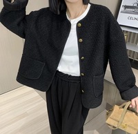 Nouveau style 2025 – Cardigan tricoté décontracté et ample anti-plis pour femme, idéal pour l'hiver