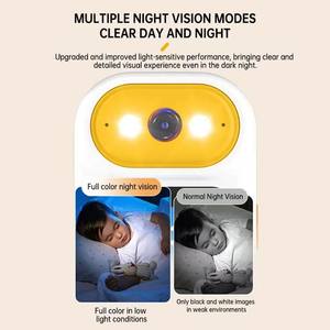 Cámara de Vigilancia para Bebés de 3MP con Llamada de un Clic, Videollamada Bidireccional, Cámara para el Hogar, Cuidado Remoto por Teléfono Móvil para Ancianos y Niños - Product Image 6