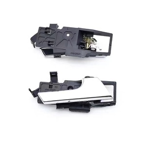 Chevrolet Aveo T250 T255 Interior <b>Door</b> <b>Handle</b> 96462709 96462710 Left Right Black Electroplated Silver ABS <b>Replacement</b> - Product Image 3