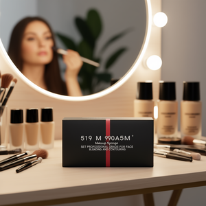 Ensemble d'éponges à maquillage 519 M 990A5MD de qualité professionnelle pour le mélange et le contouring du visage - Product Image 3