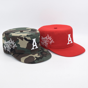 Chapeau Pillbox Brodé Tendance, Chapeau <span class=keywords><strong>Hamadan</strong></span> Personnalisé à Calotte Plate, Casquette Camouflage à Calotte Plate - Product Image 4