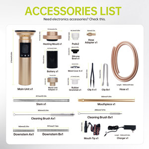 <span class=keywords><strong>Cachimba</strong></span> Eléctrica LED de Aluminio de 20000 mAh con Gran Salida de Humo, Sistema de Alta Tecnología, 4 Colores, <span class=keywords><strong>Cachimba</strong></span> Árabe con Caja de Regalo - Product Image 5