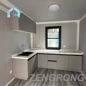 Case Modulari Espandibili Personalizzabili da 20 Piedi, Ufficio Prefabbricato, Negozio, Camera da Letto in Pannelli Sandwich d'Acciaio, <span class=keywords><strong>Hotel</strong></span> Capsula - Product Image 3