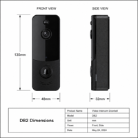 Mini Wireless WiFi Security Camera 1080P HD Dual Resolution With Type-C Charging and TF Card Recording for Indoor Home Use