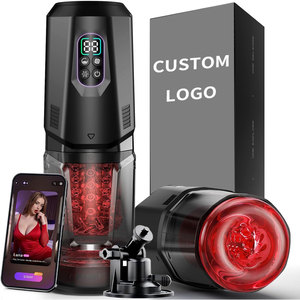 Masturbateur masculin AI Sync Stroker 7 modes de poussée/rotation, 7 modes de léchage/vibration, mains libres, 100% étanche, jouet sexuel pour adultes - Product Image 1