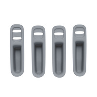 Accessoires de voiture en silicone pour Leapmotor A10 A05 2026 – Boîte de rangement latérale avant et arrière, étanche et anti-poussière, organisateur intérieur