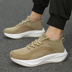 <span class=keywords><strong>Scarpe</strong></span> da Passeggio Elastiche Leggere e Morbide in Mesh per Uomo e <span class=keywords><strong>Donna</strong></span>, Sneakers Traspiranti <span class=keywords><strong>con</strong></span> Lacci e Suola Ammortizzata - Product Image 2