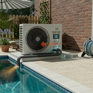 Pompe à chaleur Yangzi OEM R32 air-eau pour chauffage et refroidissement, avec Wi-Fi intégré, sans réservoir, pour piscine, chauffe-eau intelligent - Product Image 1