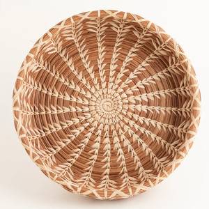 Luxury Natural Rattan Round Fruit <b>Basket</b> Handwoven <b>Storage</b> Serving <b>Baskets</b> <b>Wicker</b> Organizer for Dining Room - Product Image 4