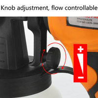 Vente chaude Peinture Outil 550W Puissance Hvlp Pistolet À Peinture Airless Portable Électrique Pulvérisateur Pulvérisateur Machine Pour Mur Meubles