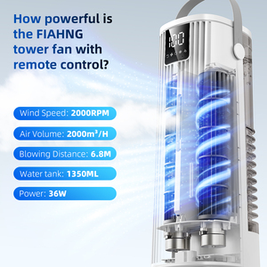 Portable 1350ML <span class=keywords><strong>Mobile</strong></span> <span class=keywords><strong>Climatiseur</strong></span> 120 ° Oscillation 4 Vitesses 2 Modes De Pulvérisation 12H Minuterie Télécommande <span class=keywords><strong>Silencieux</strong></span> Désodorisant pour - Product Image 2