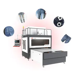 ARGUS 3d Dynamic Speed Fast Denim Jeans Destroy Co2 Laser Marking Machine Denim Jeans Laser Marking Machine Price