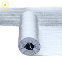 Isolation thermique de plafond, feuille d'isolation réfléchissante en mousse EPE XPE avec dos en PET/aluminium métallisé, pour entrepôt