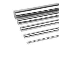Rodamiento Lineal de Acero Inoxidable |   Barra de Precisión de 8mm, 10mm, 12mm, Recubierta de Níquel, Endurecida y Rectificada, para Cilindros y Rieles