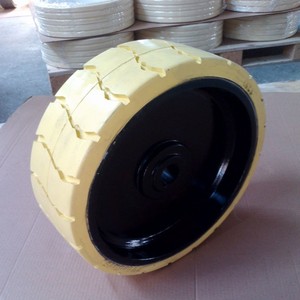 ยางตันขนาด 15x5 สำหรับรถยกแบบกรรไกรยี่ห้อ Genie/Dingli/JLG/Hauotte - Product Image 3