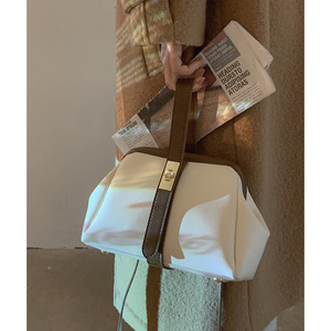 Sac à main color-block pour femmes, nouvelle mode <span class=keywords><strong>2022</strong></span>, sac rétro à clip, texture de haute qualité, élégant, polyvalent, sac bandoulière carré - Product Image 2