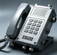 Échantillons Gratuits - Téléphone Antidéflagrant et Anti-Bruit KTH123 pour l'Exploitation Minière, 60V DC 35mA, Transmission 10km, Niveau Sonore 90dB