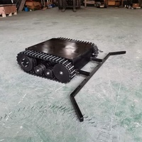 Máquina Recolectora de Pelotas de Golf con Chasis de Orugas de Goma, Robot Recolector de Pelotas de Golf, Robot Crawler Recolector de Pelotas