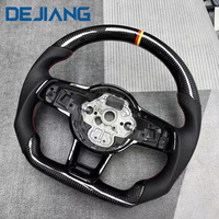 Volant de voiture en fibre de carbone le plus vendu pour VW Volkswagen Golf 5 6 7 R MK5 MK6 MK7 MK7.5 Gti Polo Passat B8 Amélioré