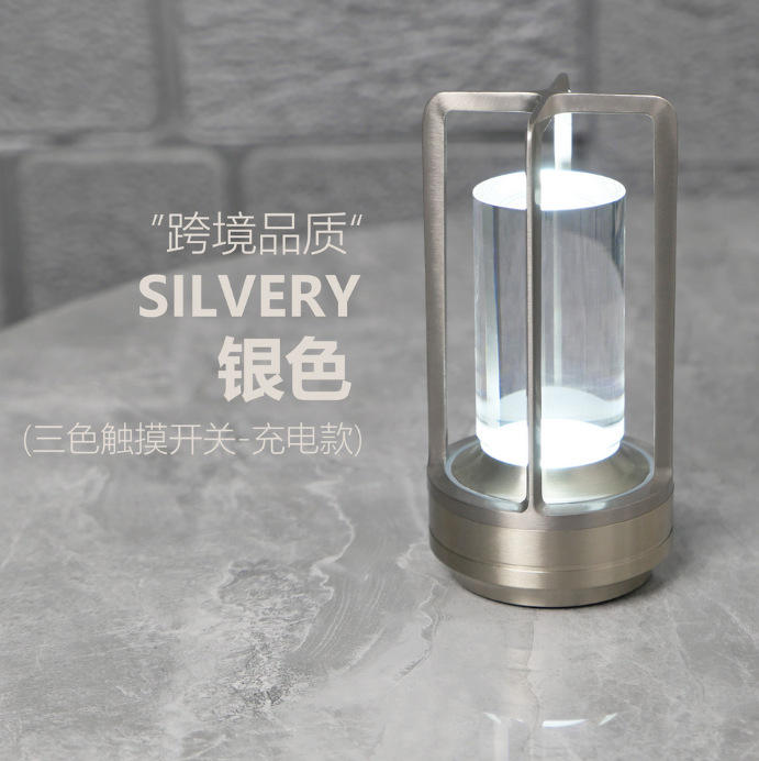 Cross style + acrylic (silver) 2000 mah