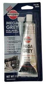 Sellador de Silicona RTV de Alta Temperatura GL 16 Mega Grey OEM Import Gasket Maker 3oz - Product Image 3