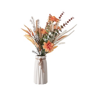 Bouquet de fleurs artificielles CallaFloral en tissu tissé plastique, décoration intérieure, accessoires de mariage CF01236 - Product Image 5