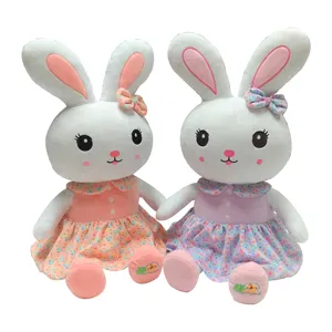 Big Bunny Plush Toy Stuffed With Polyester Fiber