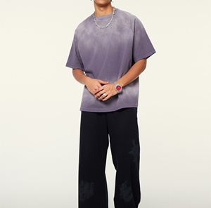 Casual Plain OEM & ODM Available Hot Selling Low Moq Custom Brand Modern 100% Cotton t Shirt for Sale - Product Image 2