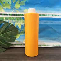 Bouteille de lessive en plastique PE de 1L avec ouverture facile pour shampoing, lotion, crème, logo personnalisable, bouchon à vis