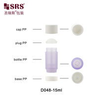 Emballage de bâtonnets de déodorant en PP, emballage de déodorant avec design personnalisé, possibilité d'ajouter du PCR
