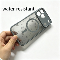 Casing Ponsel Magnetik Ramah Kulit untuk IPhone17 1112 13 14 15 16 Pro Max Plus Pelindung Anti Benturan