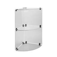 5mm 6mm Klares Würfel-Displayregal Vitrine aus Gehärtetem Glas