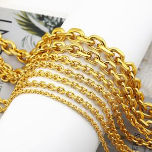 JXX XL-91 Collar de Cadena de Latón Chapado en Oro Unisex, Joyería Hip Hop Personalizada al por Mayor para Bodas, Fiestas y Regalos - Product Image 4