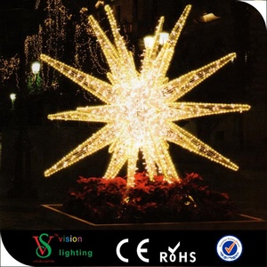 Decorazione 3D Grande per Esterni, Centri Commerciali, Ramadan e Natale, Motivo a Stella con Luci LED - Product Image 5