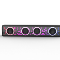 Sistema de Cine en Casa Inalámbrico, Barra de Sonido con Altavoz Bluetooth y Subwoofer