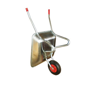Carriola Pneumatica <span class=keywords><strong>Forent</strong></span> in Ferro Zincato Color Zinco, Costruzione in Plastica, Uso Giardino, Metallo Resistente, 500W, Capacità di Carico 80kg - Product Image 6