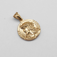 Hip Hop Vintage religieux Anti Non ternissement jésus Pvd acier inoxydable mode bijoux pendentifs colliers hommes femmes rappeur