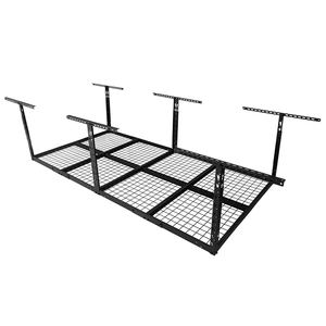 JH-Mech étagère de rangement <span class=keywords><strong>suspendue</strong></span> pour <span class=keywords><strong>garage</strong></span> étagère <span class=keywords><strong>suspendue</strong></span> sûre durable réglable à usage intensif étagère montée au <span class=keywords><strong>plafond</strong></span> en acier laminé à froid - Product Image 6