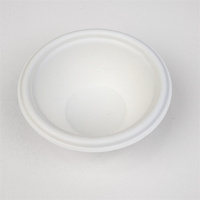 Exclusieve wegwerp kom van bagasse, 24oz, rond, voor salade, gepersonaliseerd, biologisch afbreekbaar, wit, met aangepast logo
