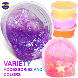 Kit de Slime DIY, Kit de Masilla para Slime, Slime Brillante que Brilla en la Oscuridad, Kit para Hacer Slime - Product Image 5