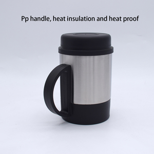 Mug à café isotherme à double paroi en acier inoxydable minimaliste et écologique de 240 ml pour une utilisation en extérieur et la rentrée scolaire, <span class=keywords><strong>prix</strong></span> de gros - Product Image 2