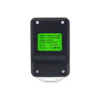 Télécommande RF EV1527 en boîtier métallique, interrupteur DIP 2260, 433,92 MHz, code d'apprentissage roulant, étanche, contrôle tactile LED, portail automatique 100 m