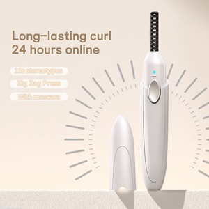 Recourbe-cils électrique chauffant rechargeable à chauffe rapide, mini recourbe-cils avec fonction anti-brûlure pour le voyage GZ RTS Commande mixte en gros - Product Image 2